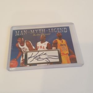 Kobe Bryant man myth Legend 1/1000